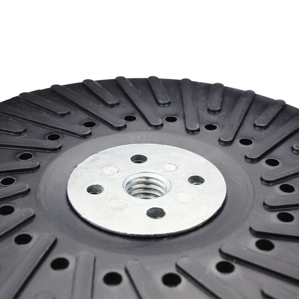 7″ x 5/8″-11 Resin Fiber Disc Backing Pad with Lock Nut for Angle Grinder