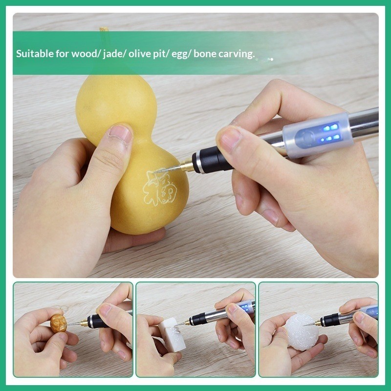 3.7V 25W Speed Regulating Mini USB Electric Mill Engraving Pen Polishing