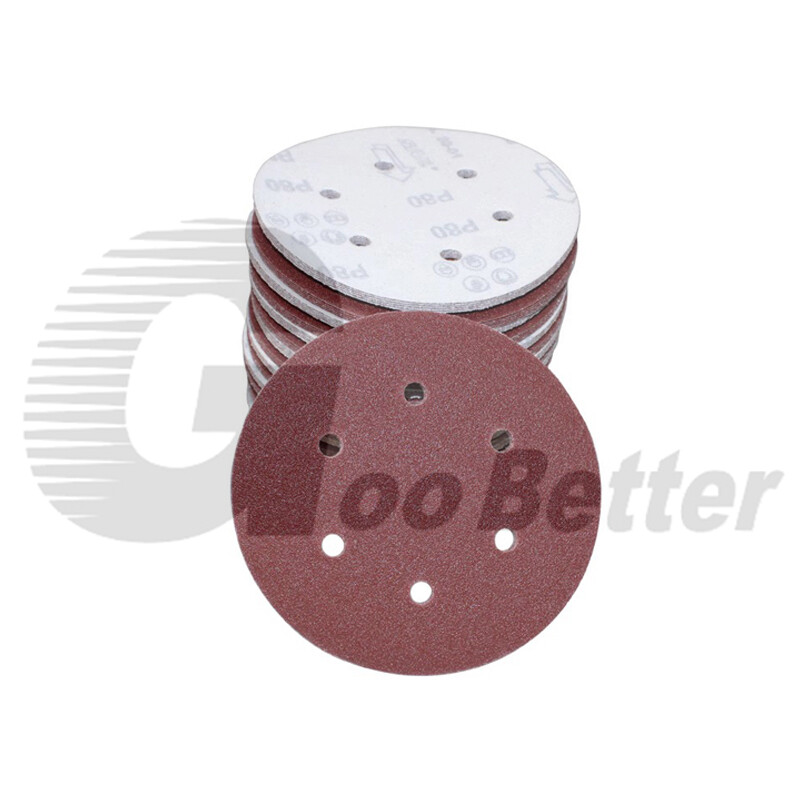 150mm Sanding Discs Pads Sandpaper 6 inch Orbital Hook and Loop 40-1000 Grit