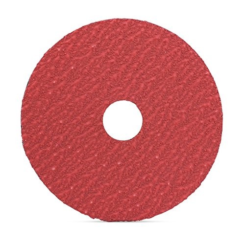 25 Pieces Resin Fiber Discs 5 Inches 7/8″ Arbor 36 Grit Ceramic Grinding Wheel