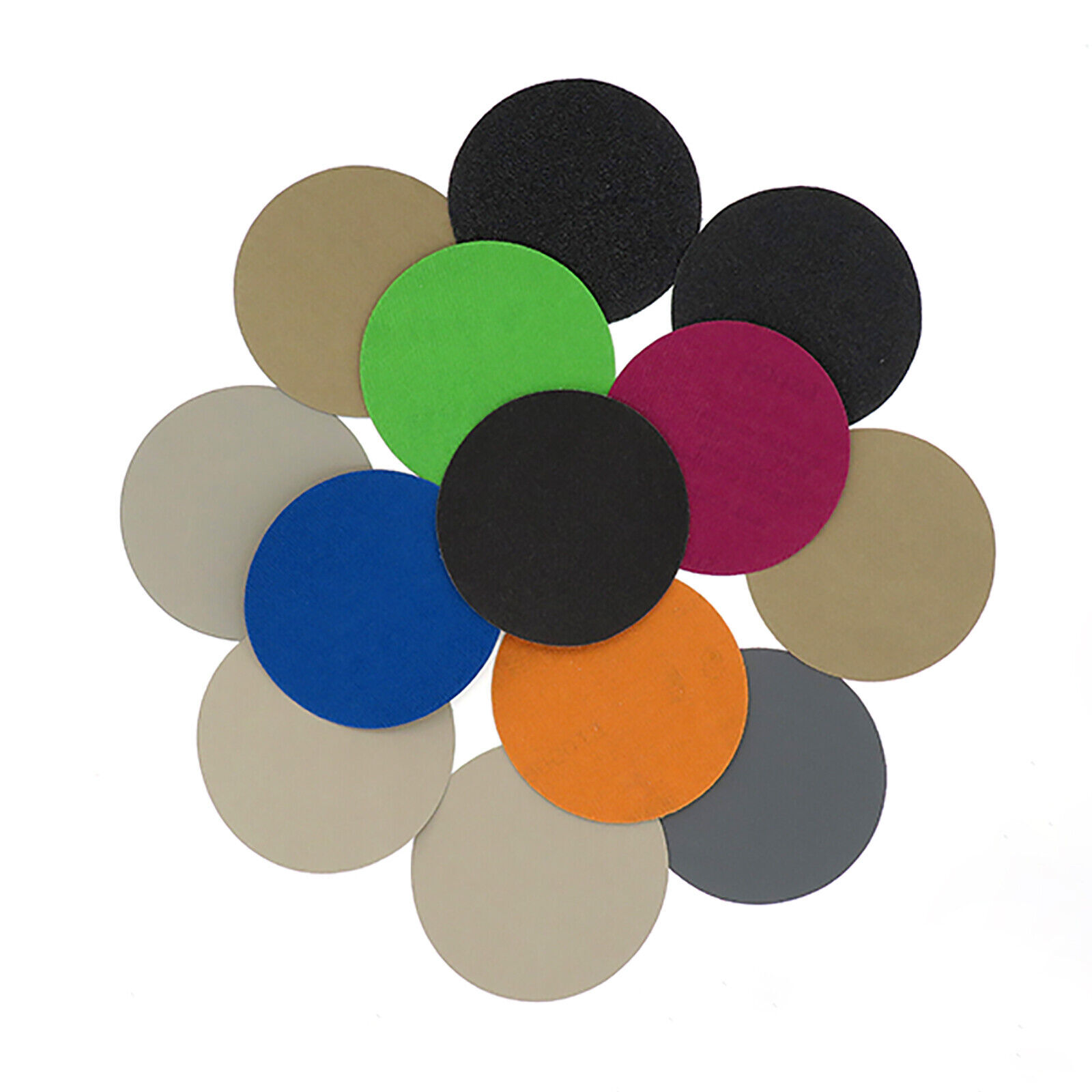100mm 4″Wet Dry Sandpaper Sander Pad Hook & Loop Sanding Discs 60-10000 Grit