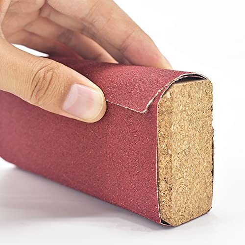 Cork Sanding Blocks 41/4″x 23/8″ X 13/16″ Hand Sanding Tool For Sandpaper