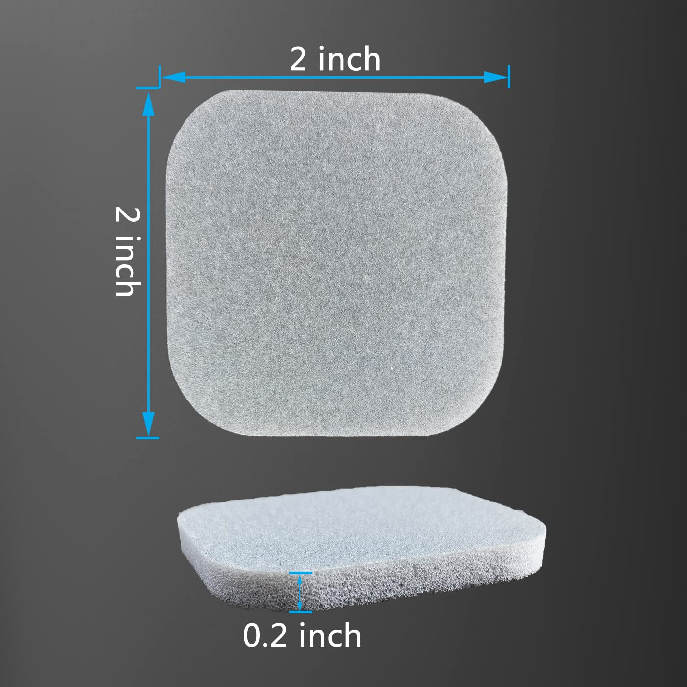 54 Pack Sanding Blocks, 9 Grits from 320 to 3500, Soft Touch Sanding Pads,2″ X