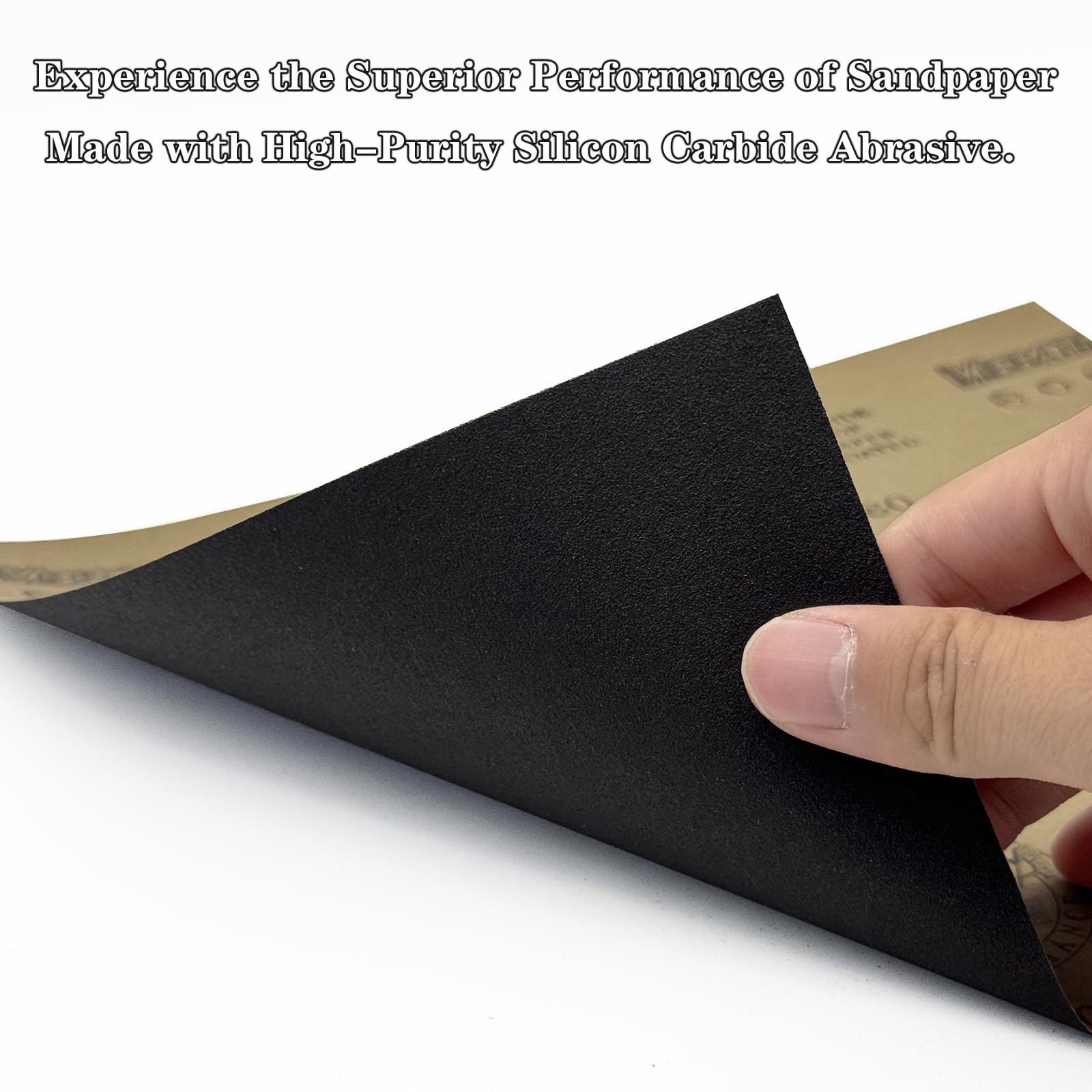 25 PCS 240 Grit Wet Dry Sandpaper, 9×11 Inch Silicon Carbide Sheets | Waterpr…