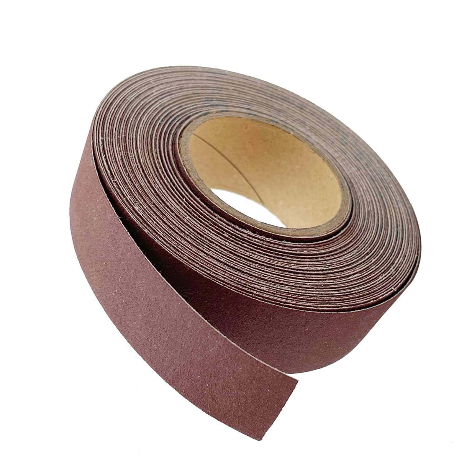 600 Grit Continuous Sandpaper Roll 1″ x 26 Feet Emery 8m-600-grit, Brown