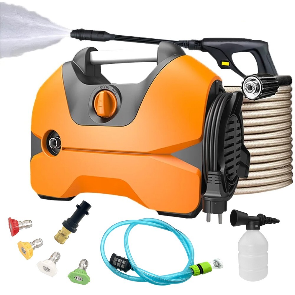 Electric Pressure Washer 2175 PSI Portable Power Water Washer 1.85GPM 22ft Hose