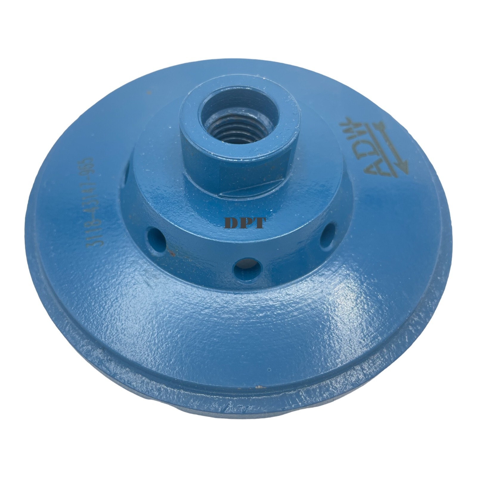 5 Pack 4″ Turbo Diamond Cup Wheels Grinding Concrete and Masonry 5/8″-11 Thread