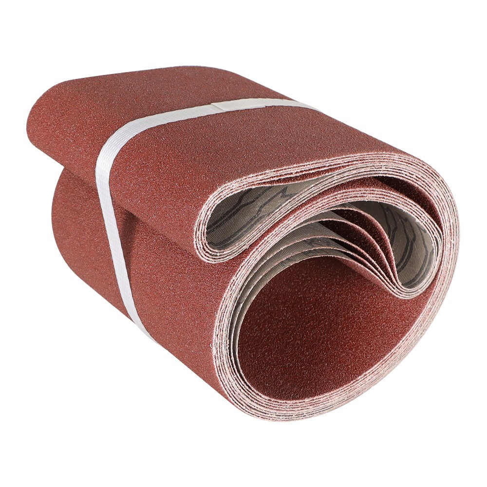 5PCS 6×48 in Sanding Belts 80 NEW Grit Belt Sander Sandpaper aluminum oxide