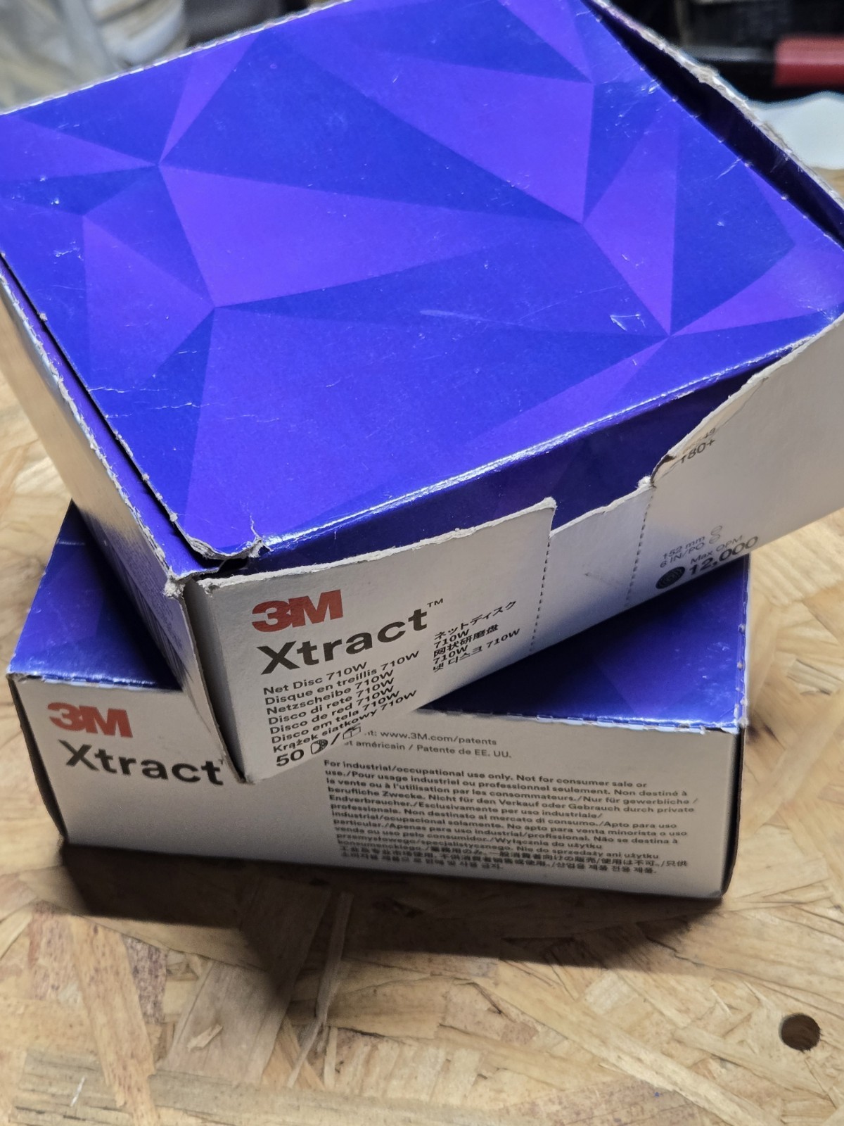 2 boxes 3M Xtract 66527 Net Disc 710W 120+ Cubitron II Discs 2 boxes READ!