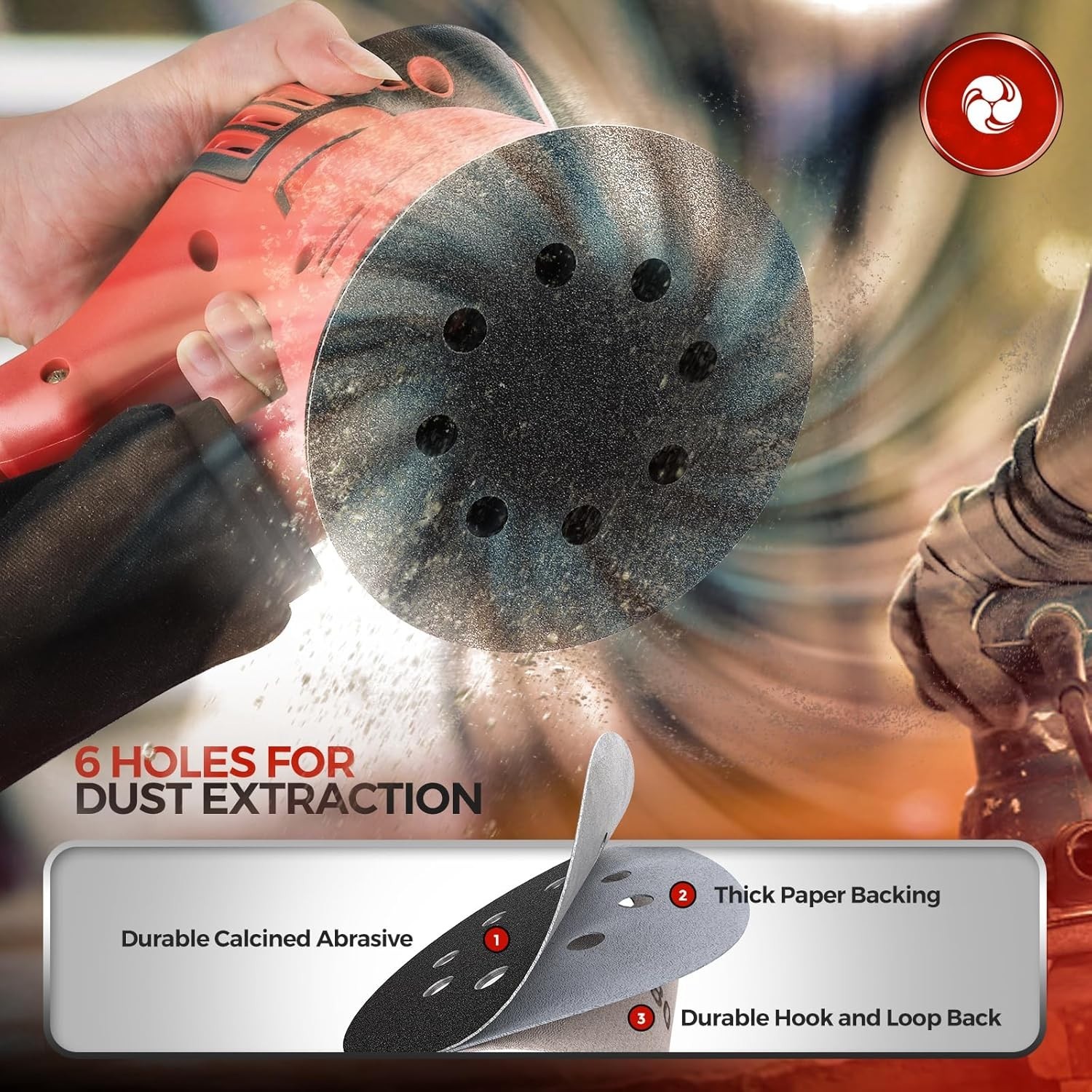 Multi-Grit 50PCS 5-Inch Sandpaper Set – Ideal for Automotive & Fine Finishing