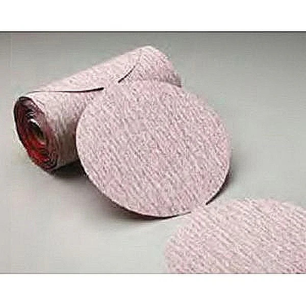 Carbo Premier Red 18168 Dri-Lube Sanding Disc Roll, 6 in, P220 Grit, (Case of 4)