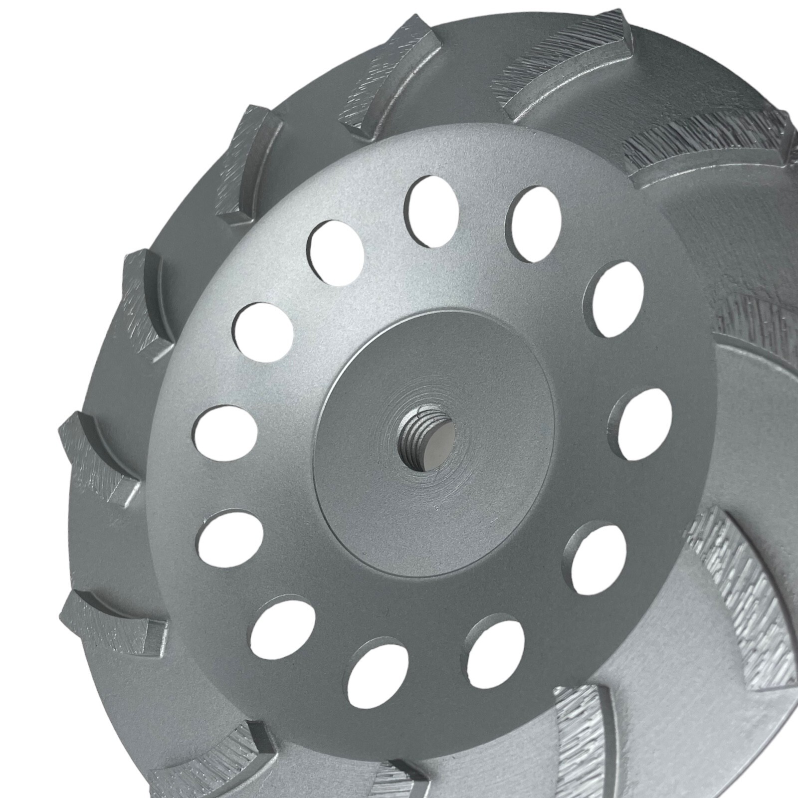 7″ Diamond Turbo Cup Wheel Discs Grinding Concrete Masonry Stone 5/8″-11 Thread