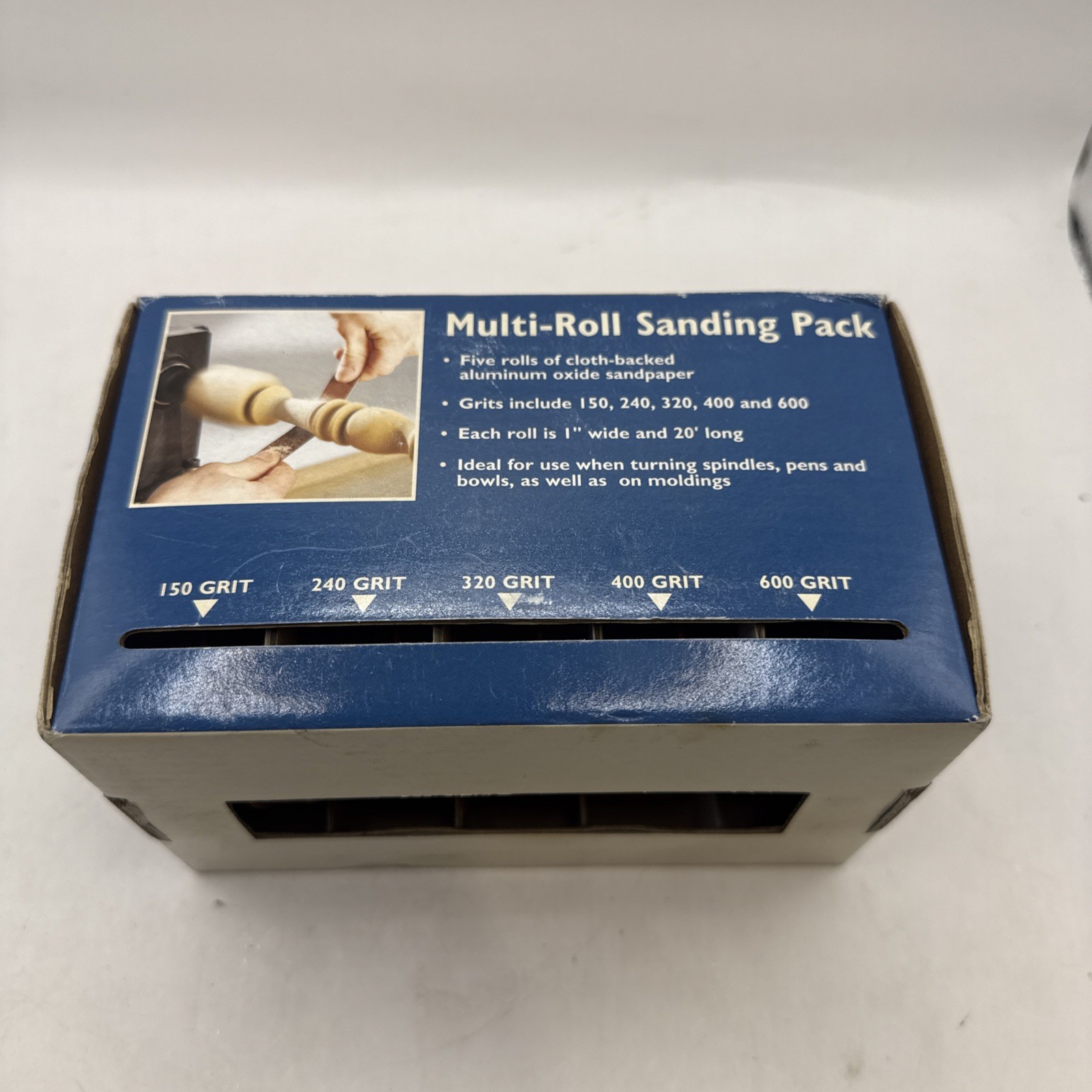 Woodworking 5-Roll Multi Pack Sanding Set Rockler Woodworking NIB