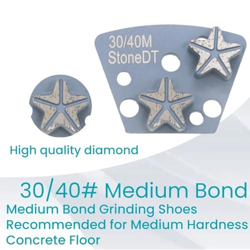 Trapezoid Concrete Floor Diamond Medium bond Coarse 30.0 30/40# Medium bond