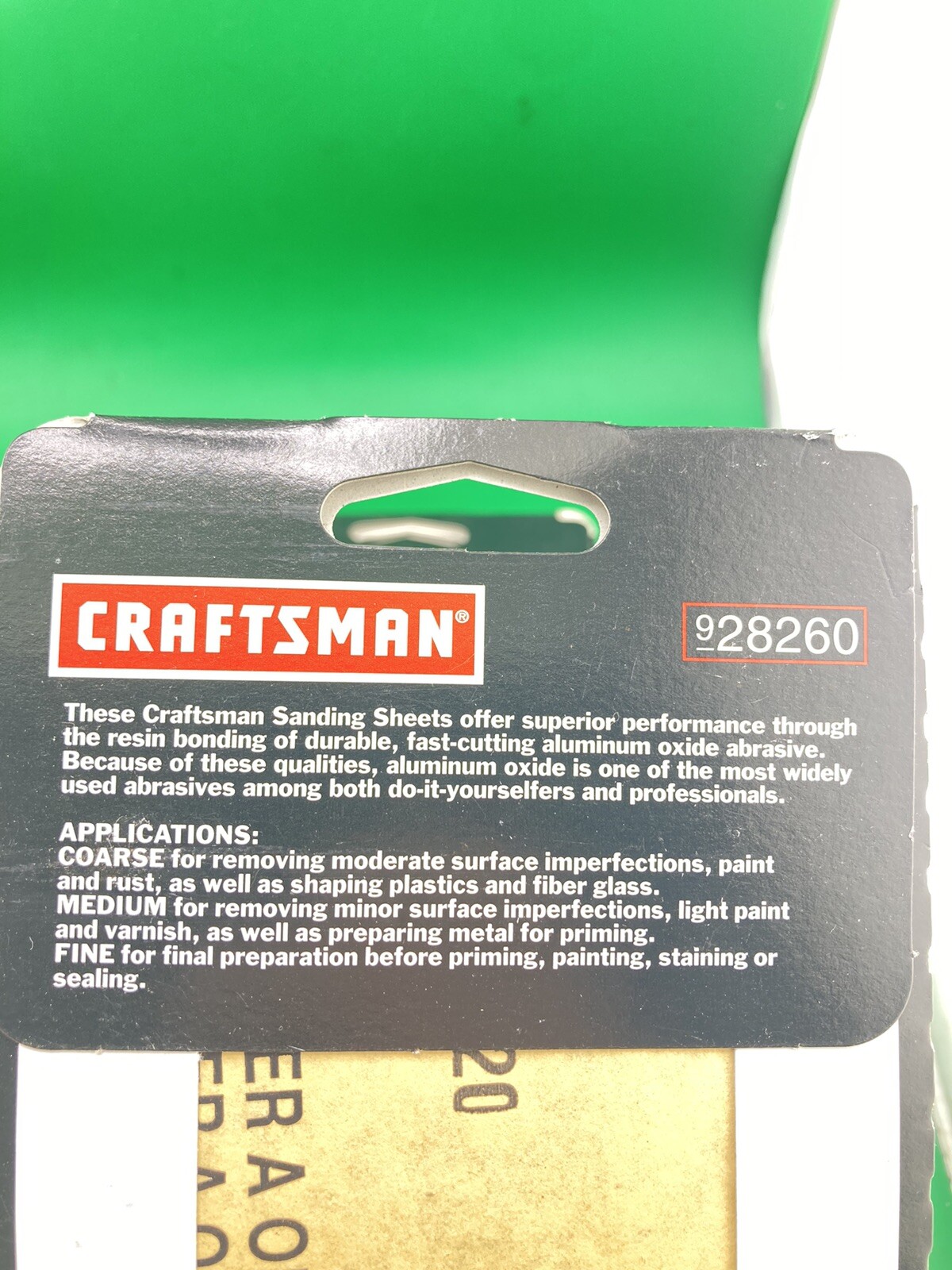 Craftsman 85 Sanding Sheets Extra Fine 220 Grit 3-2/3 X 9” # 28260 Canada (NOS)