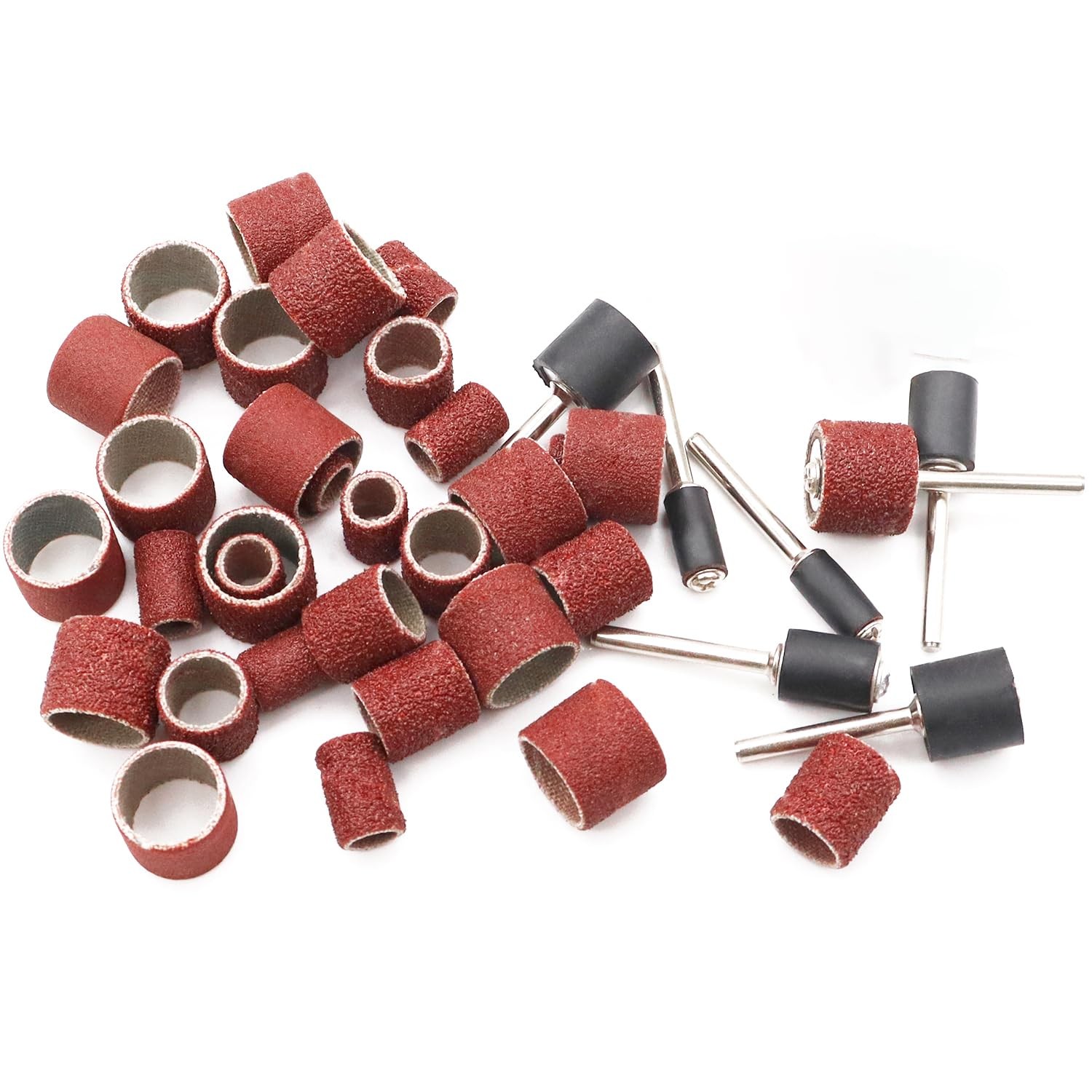 Sunxeke Sanding Drum Set for Most Rotary Drum+Sanding Bits