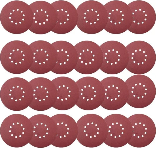 50 PCS 9-Inch 10-Hole Hook-and-Loop Sanding Discs for Drywall Sander -10…