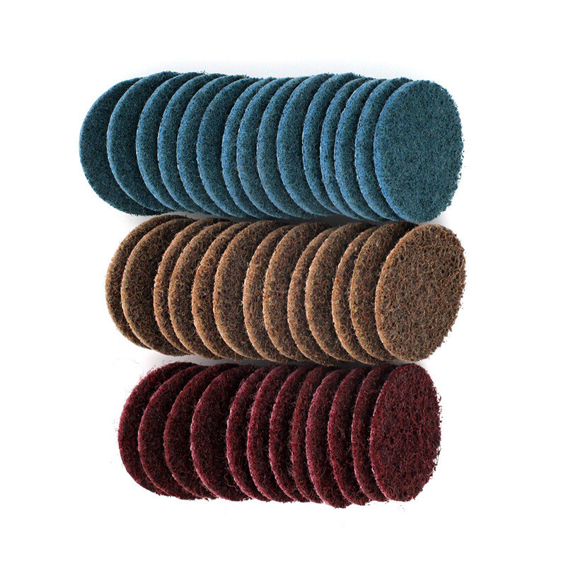 2″/3″/4″/5″ Nylon Sanding Disc Roll Lock Pad Hook Loop Pads 150 /240 /400 Grit