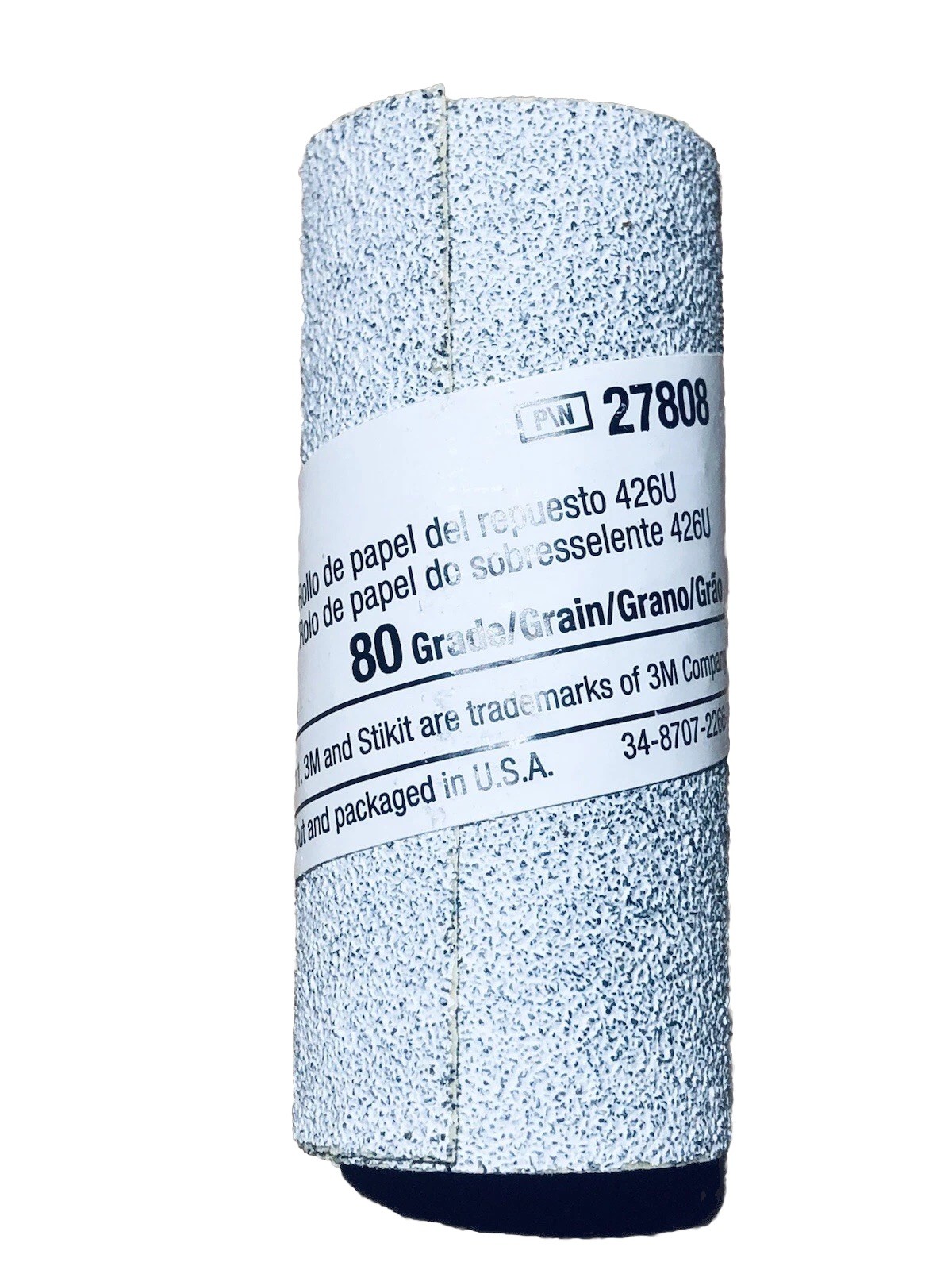 3M Stikit Paper Refill Roll 426U, 2-1/2” X 45” 80 A-weight 10 Rolls Bx