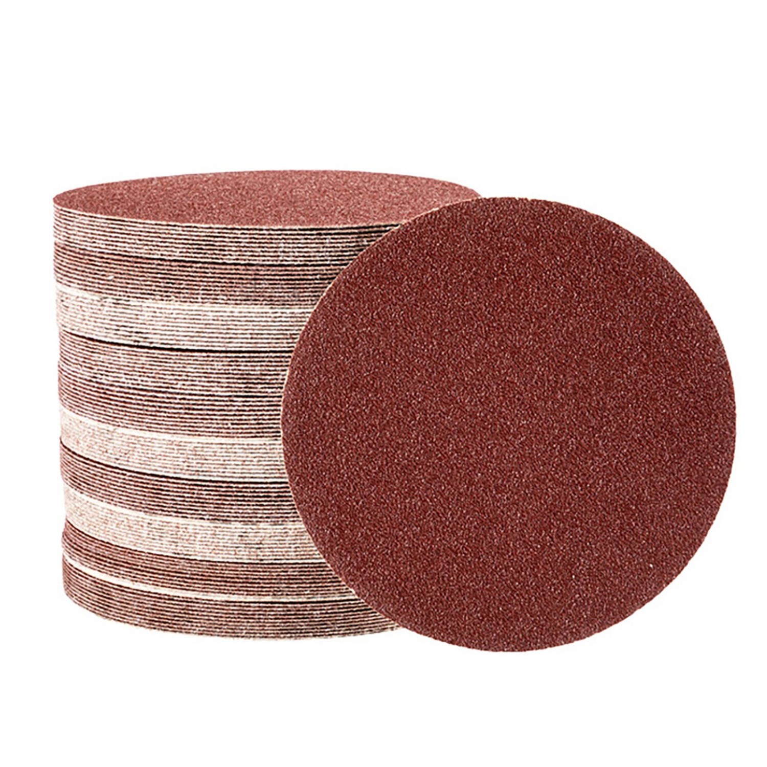 75-180mm / 3″-7″ Hook and Loop Sanding Discs Orbital Sandpaper Pads 40-2000 Grit