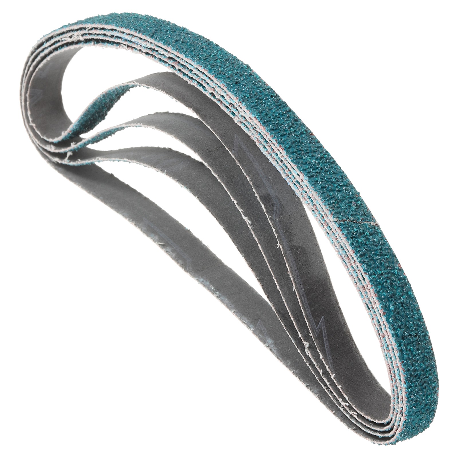 4Piece Sanding Belt Sets,1-1/2″ x 30″ 40/60/80/120 Grit Zirconia for Knife