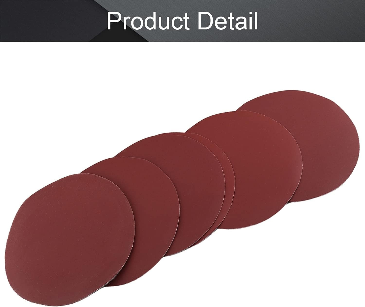 Silicon Carbide 7 Inch Sanding Discs – 10 Pack, Perfect for Polishing & Grinding