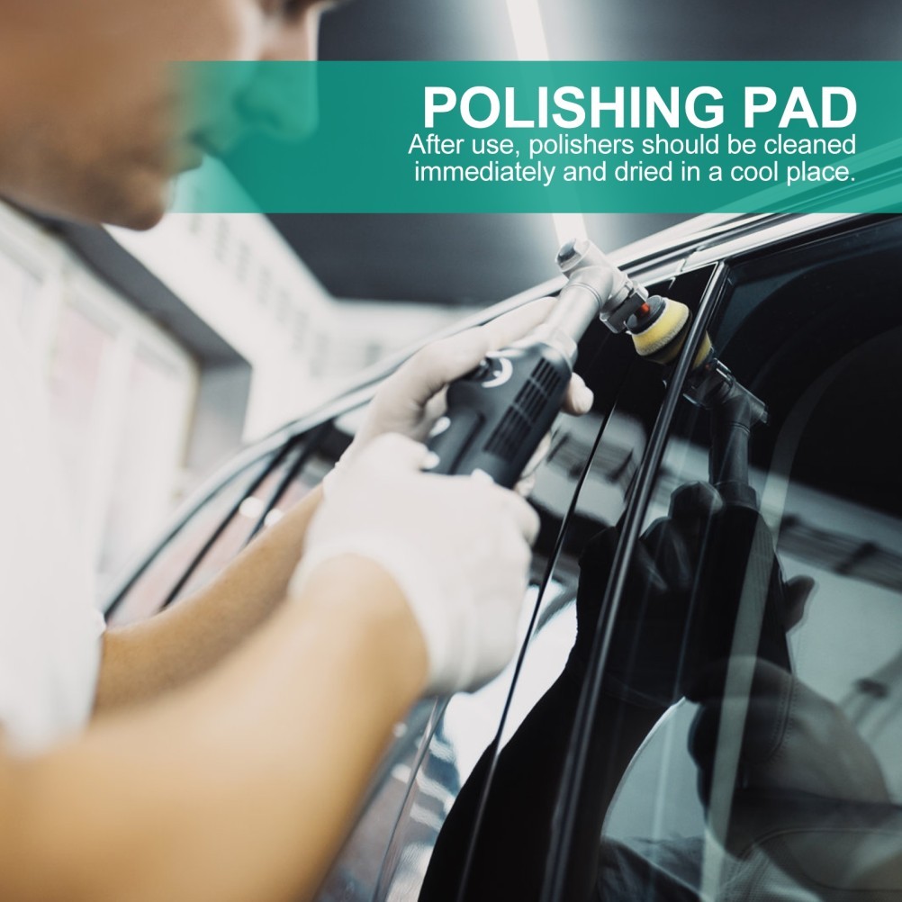 16Pcs Assorted Sponge Polishing Pads Kit for Car Buffer and Small Gap Use