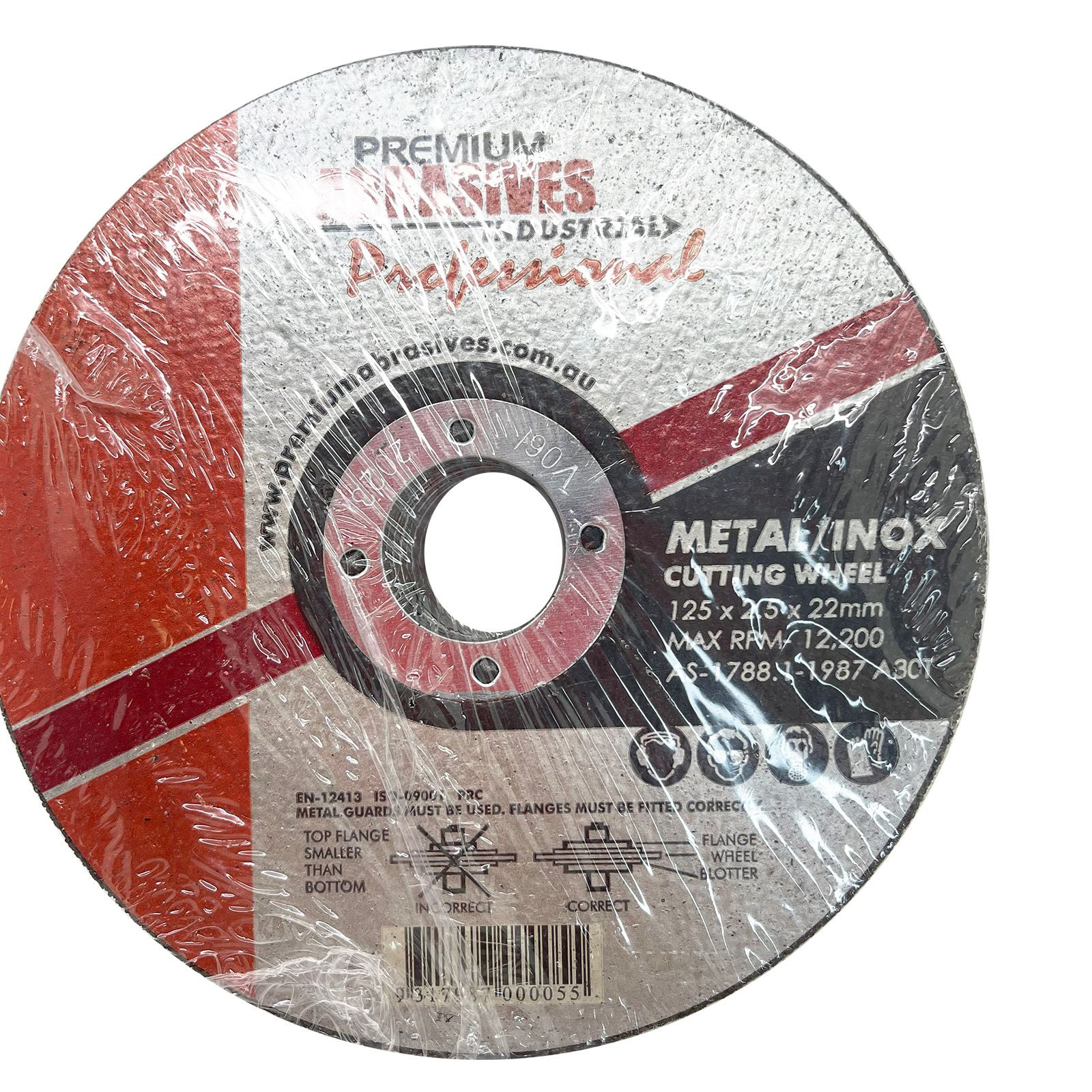 Premium Abrasives Cut off Wheel Metal 125×2.5x22mm