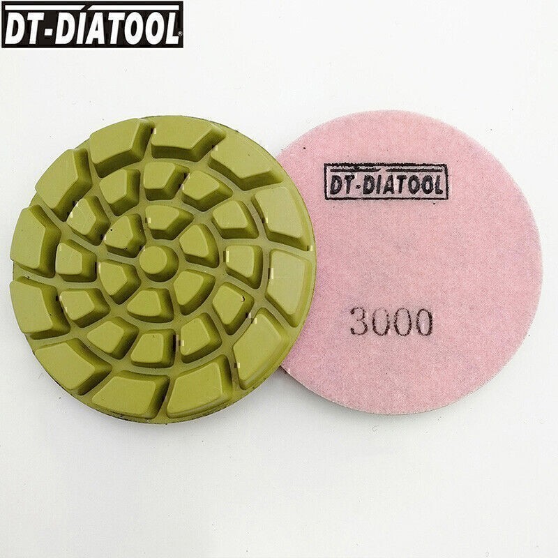 Diamond Floor Polishing Pads 4″ Sanding Disc Renew Polisher Pads 3000# 36pcs/set