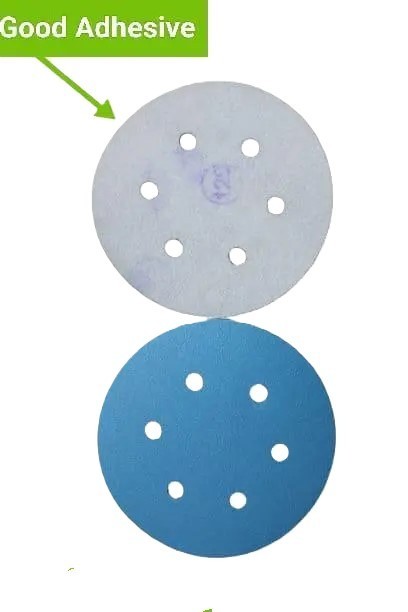 DEERFOS 6″ SANDING DISC GRIT 120 SAND PAPER HOOK & LOOP WITH 6 HOLES 10PCS