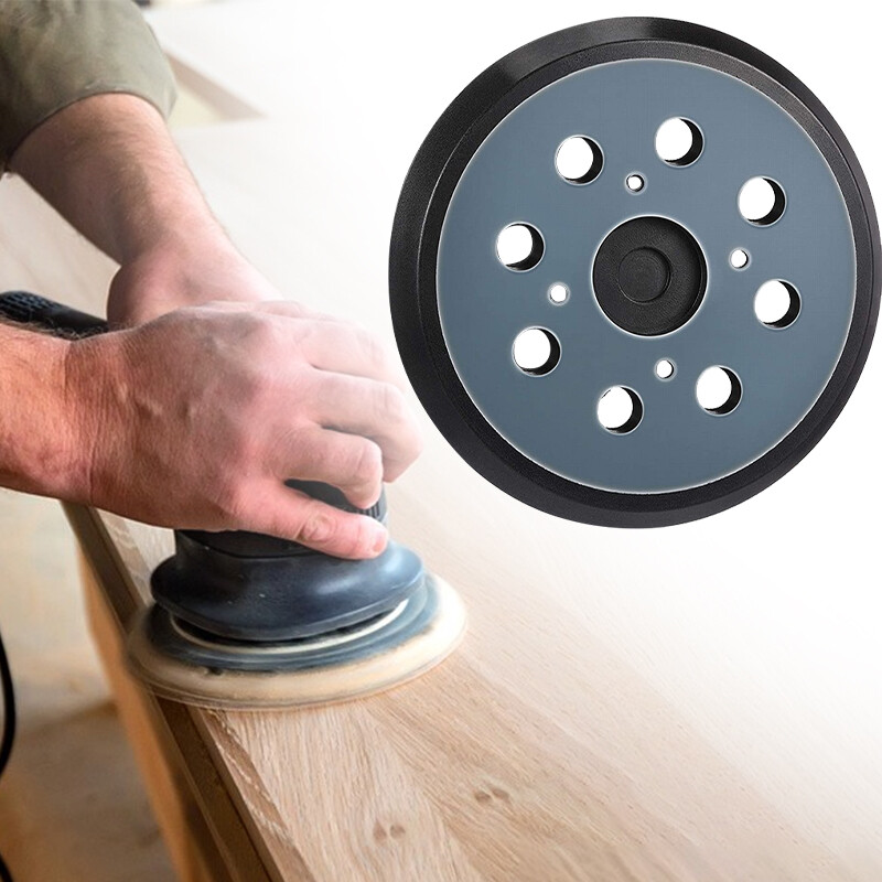 5″ 125mm Hook Orbital Sander Replacement 8 Holes Sanding Backing Polishing Pad