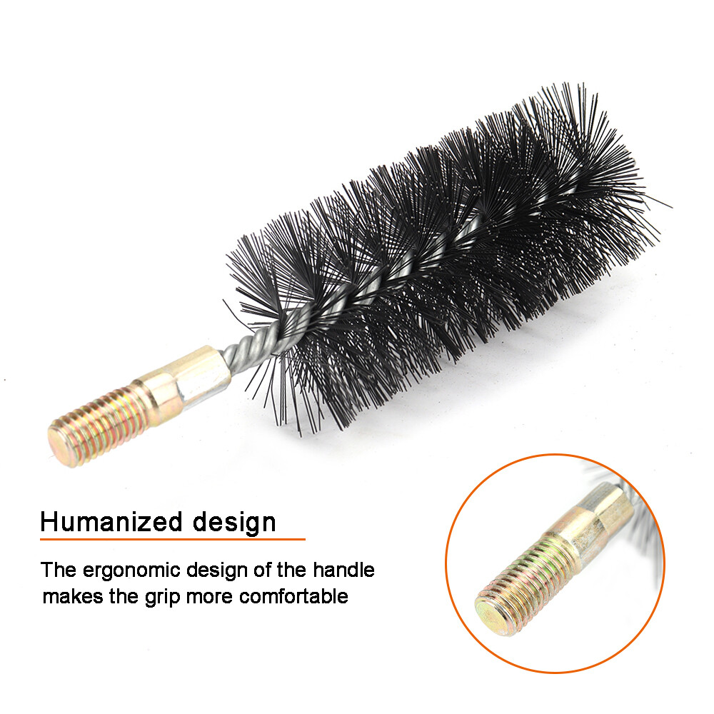 18/25/32/40/50/65/75mm Steel Wire Tube Brush Pipe Tube Cleaning For Rotary Drill
