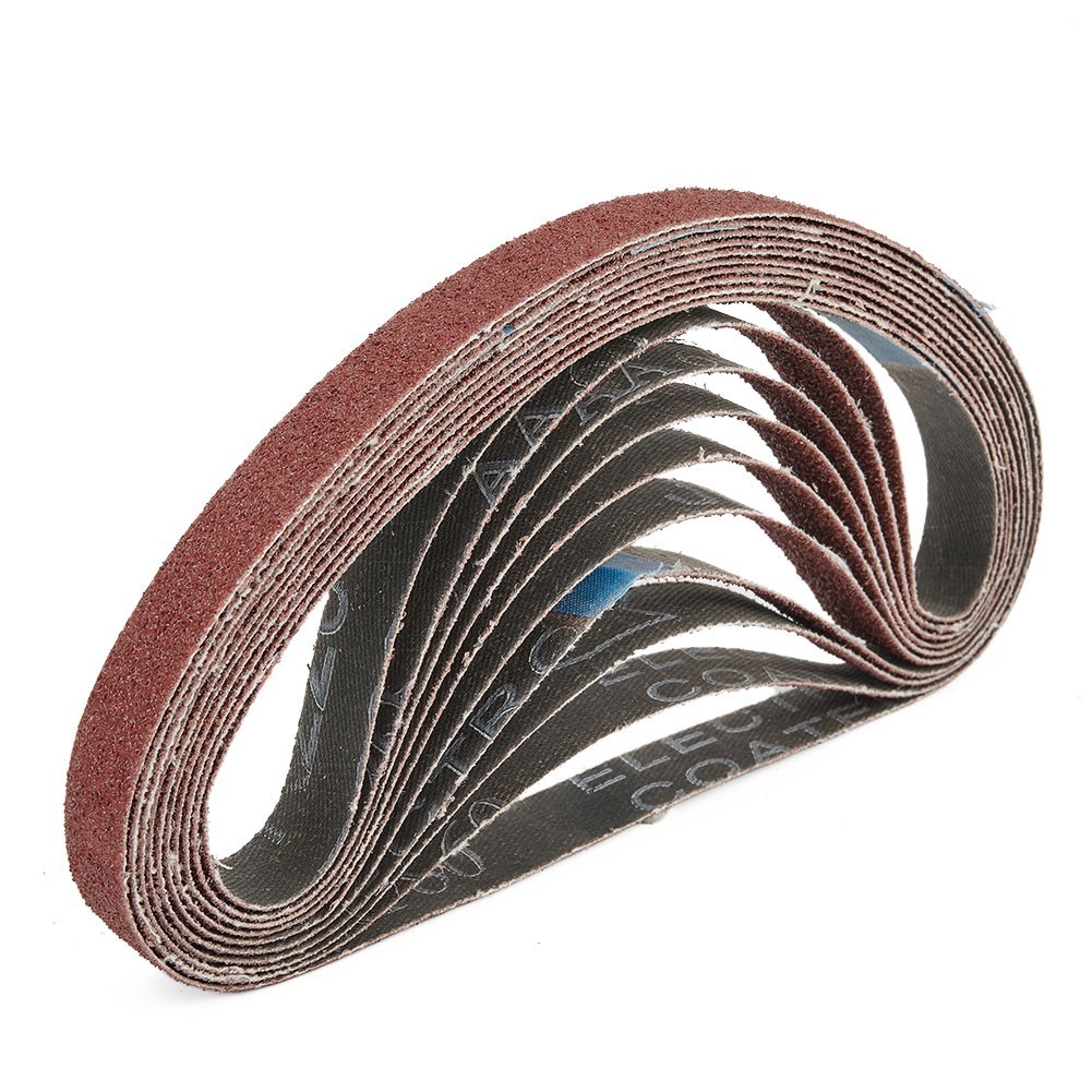 60pcs Abrasive Belts 40-240 Grits For Power Files Bd 280