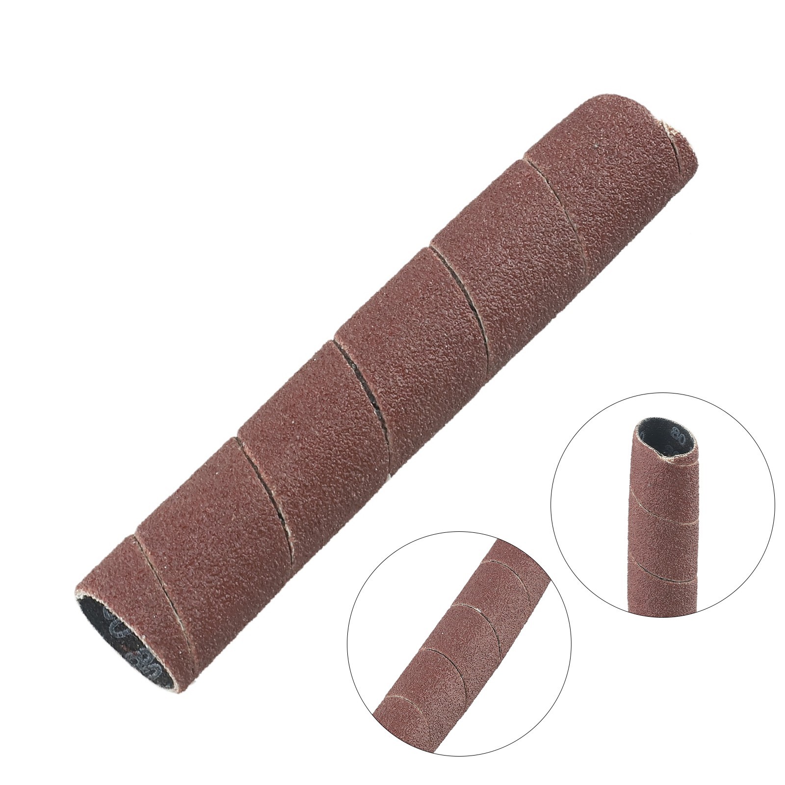 1PC 4.5inch Sanding drum Sleeves sanding paper drum polishing Tools 80/150/240#