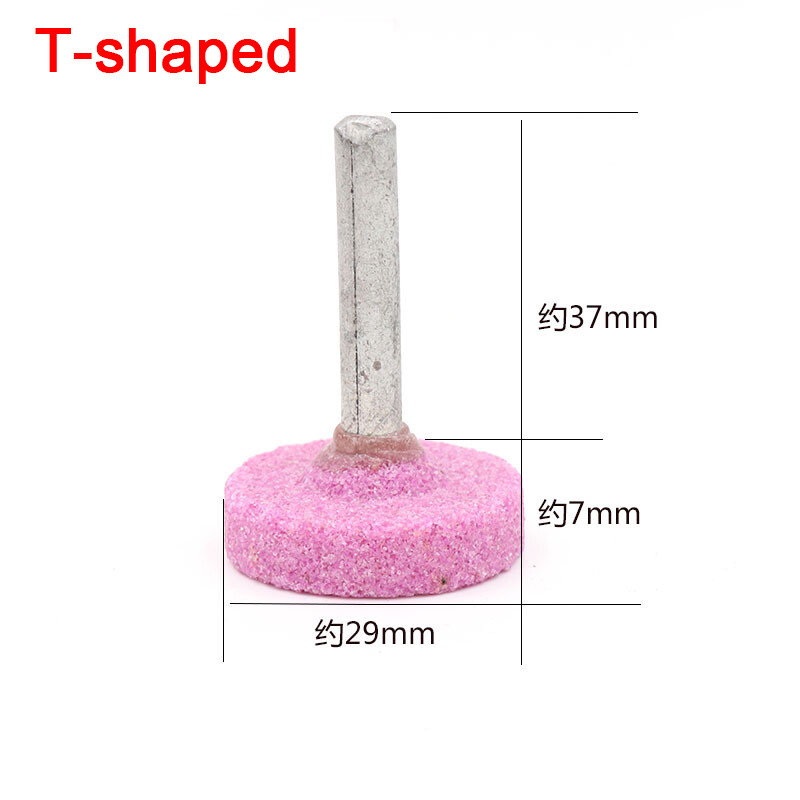 6mm Shank Abrasive Mounted Stone Point Grinding Head Wheel for Drill Rotary Tool