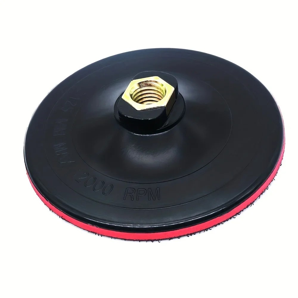 5 inch Hook and Loop Backing Pad Buffing Sanding Pad for Angle Grinder 5/8-11