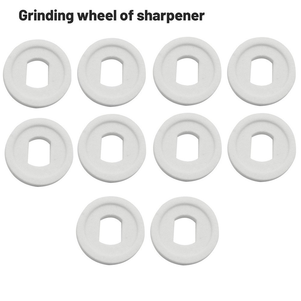 10PCS 22mm Small Corundum Grinding Wheel 150# Single-sided Concave Shape Disc