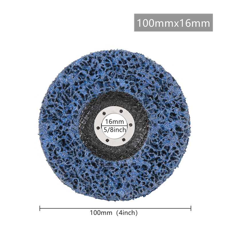 4″-7” Poly Strip Disc Wheel Paint Rust Removal Clean Abrasive for Angle Grinder