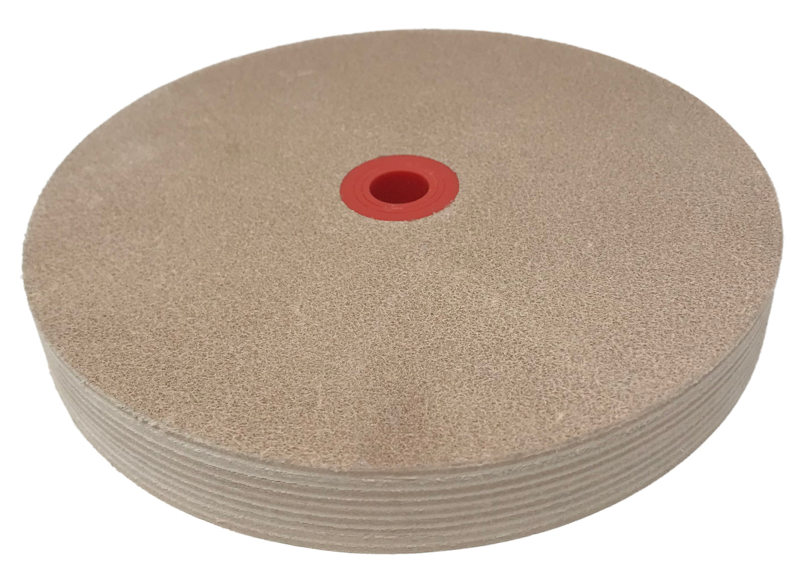 6″ (3/4″ Width) Leather Honing Wheel Includes Compound fits Multiple Arbors USA