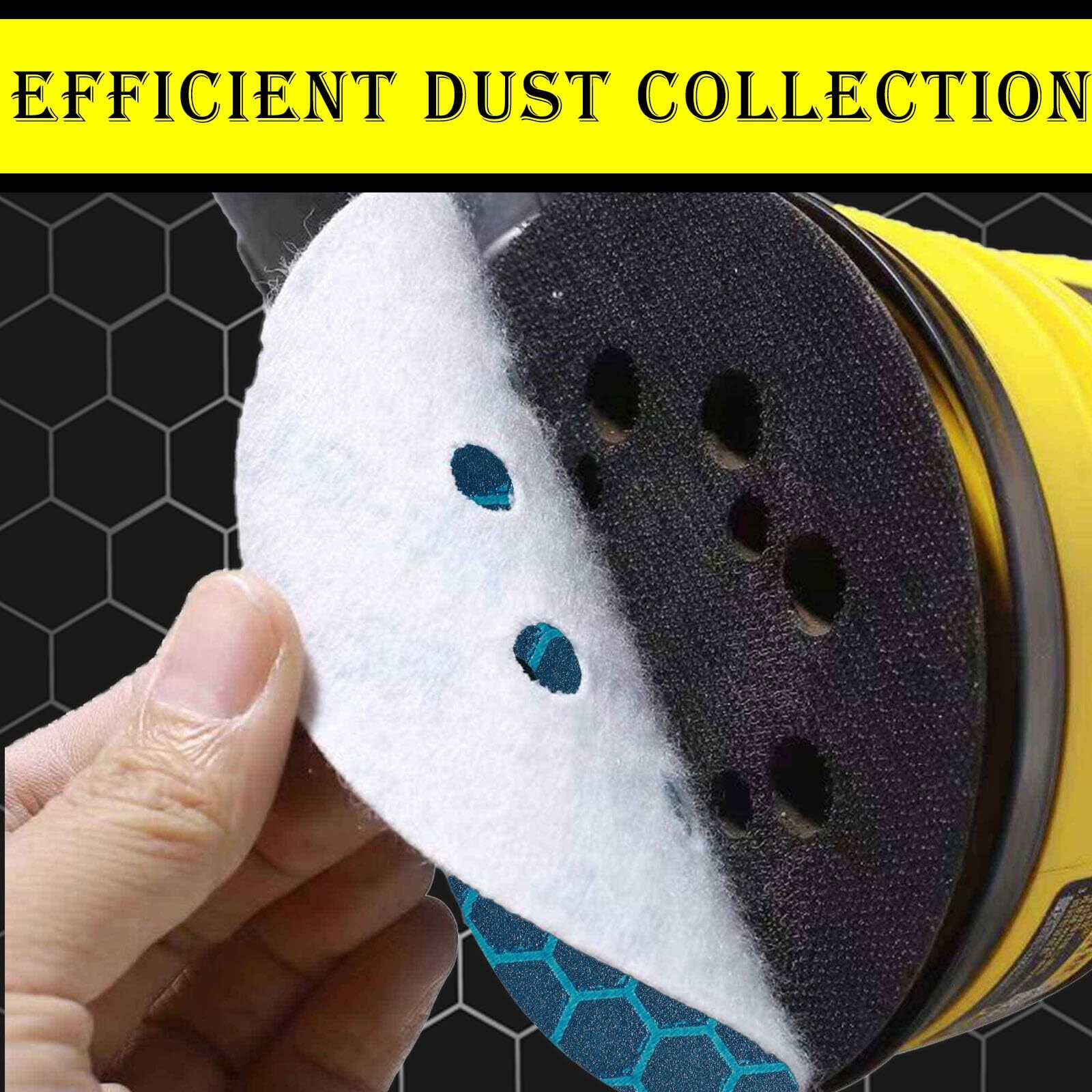 2 Pack Orbital Sander Replacement Pad for DeWalt DWE6421 6421K DWE6423 6423K