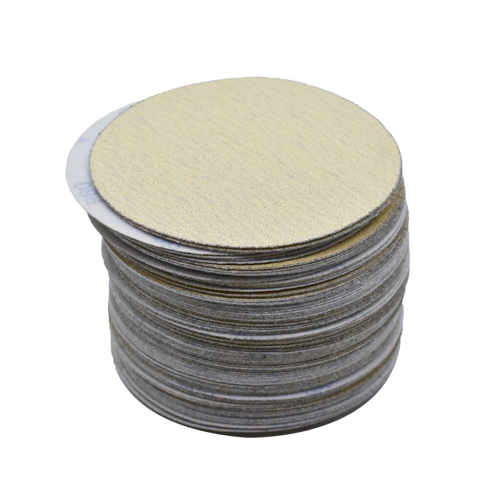 100Pcs 6″ NO-Hole Sanding Disc Hook & Loop Sanding Discs Grit 60-320 Sand Paper
