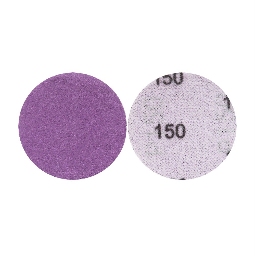 50mm Ceramic Sanding Discs 2in Sandpaper Plain Pads for Hard Wood Steel Metal