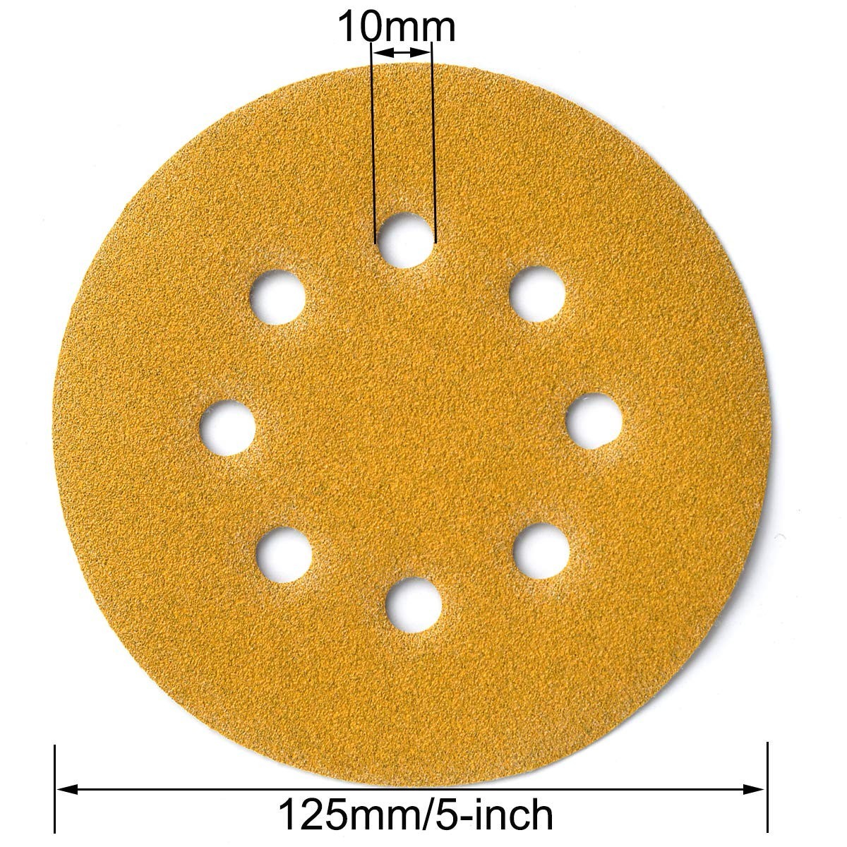 105-Pack 5-Inch Hook and Loop Sanding Discs – Grits for Perfect Finishes