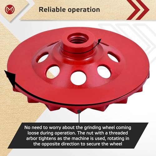 Diamond Grinding Wheel 4 1/2 inch for Angle Grinder, Concrete Grinding Wheel