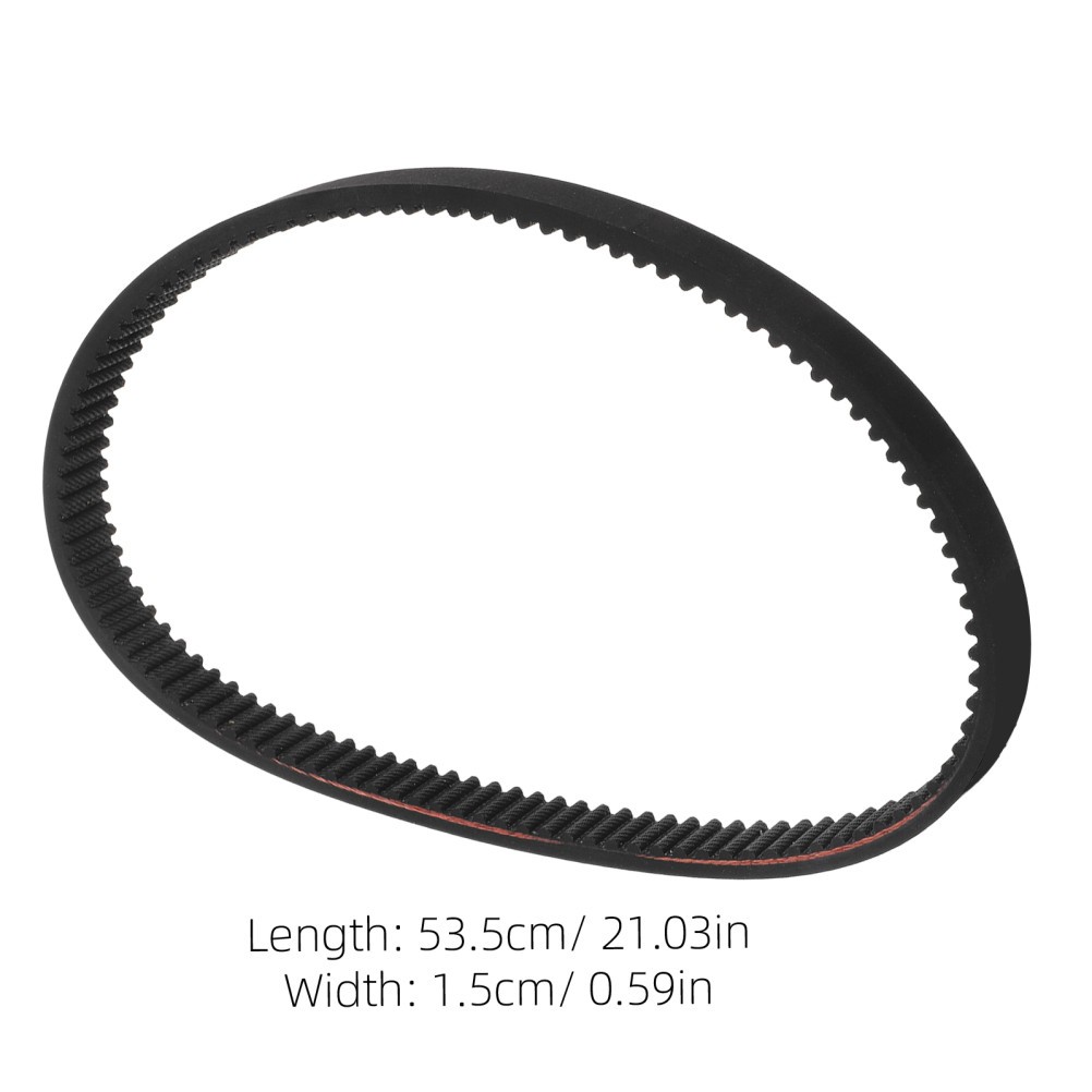 Replacement Rubber Car Belt 15Mm Durable Black V2 Boosted Board Belt