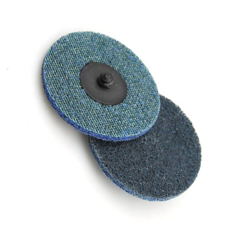 100 Pcs 3 in Scour Quick Change Sanding Disc Coarse to Fine Surface Conditioning