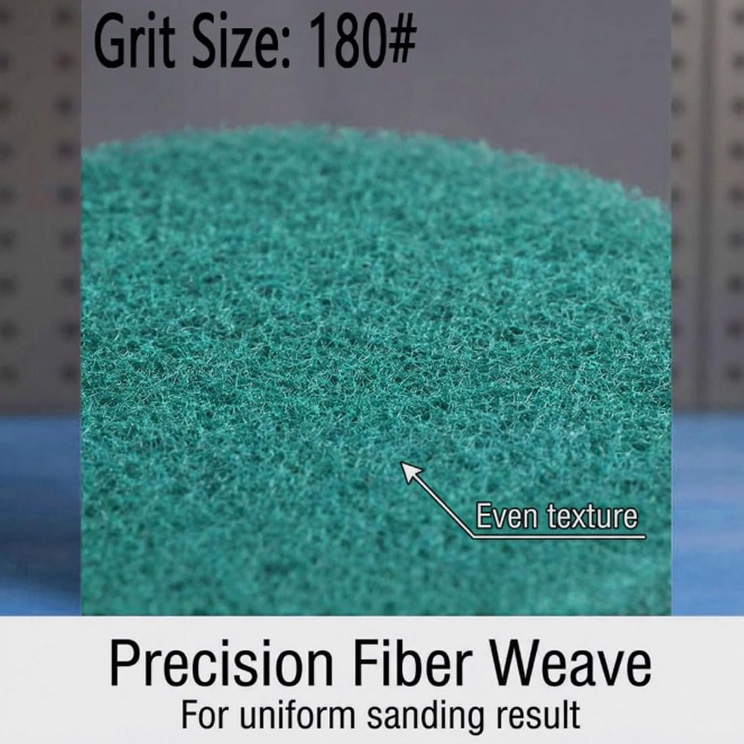 20 Pcs 5″ Drill Brush Scrubber Scouring Pads | 180 Grit, Hook & Loop Power Sc…