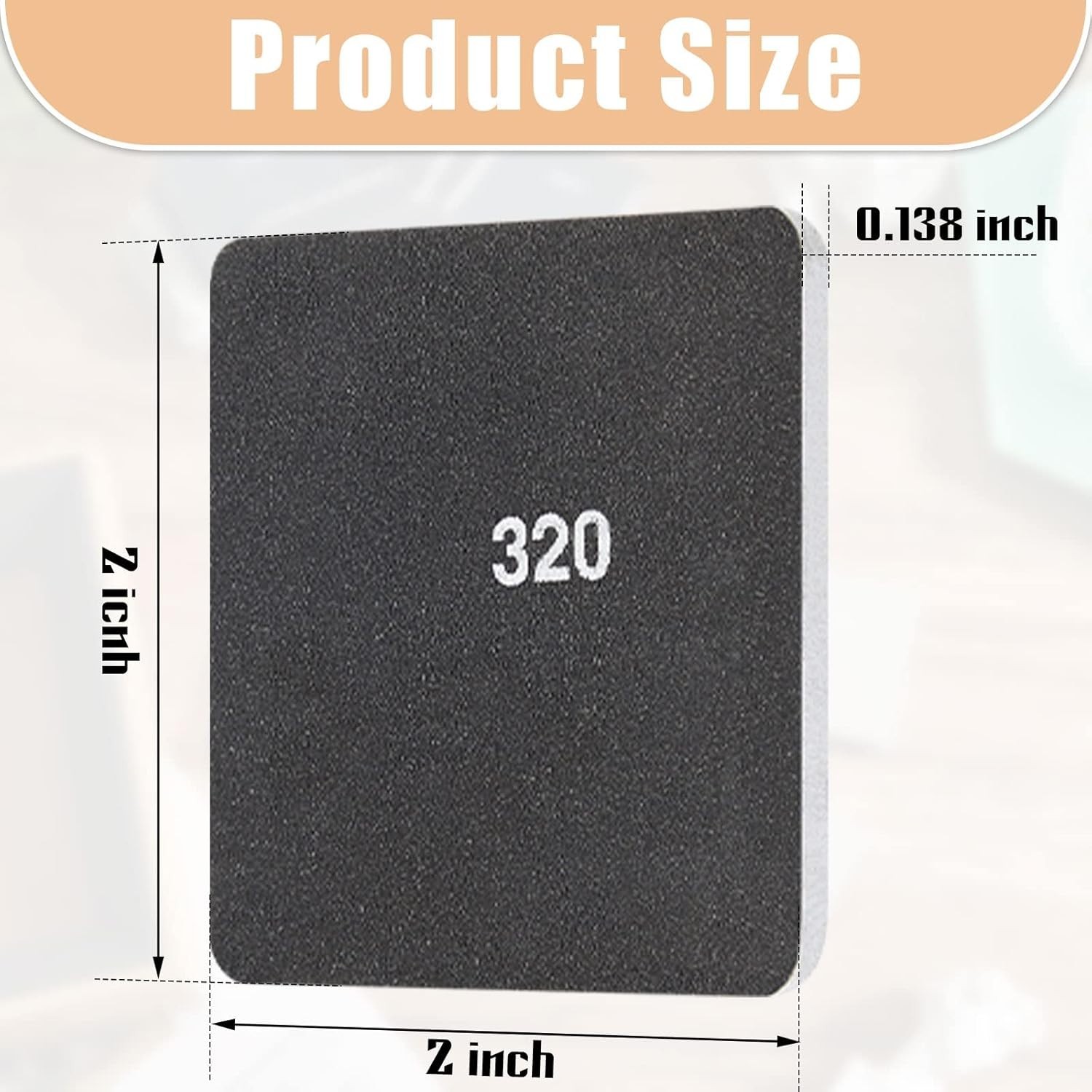 2 x 2 Inch Sanding Pads Micro Mesh Padded Sanding Pads Polishing Soft Mess Pen