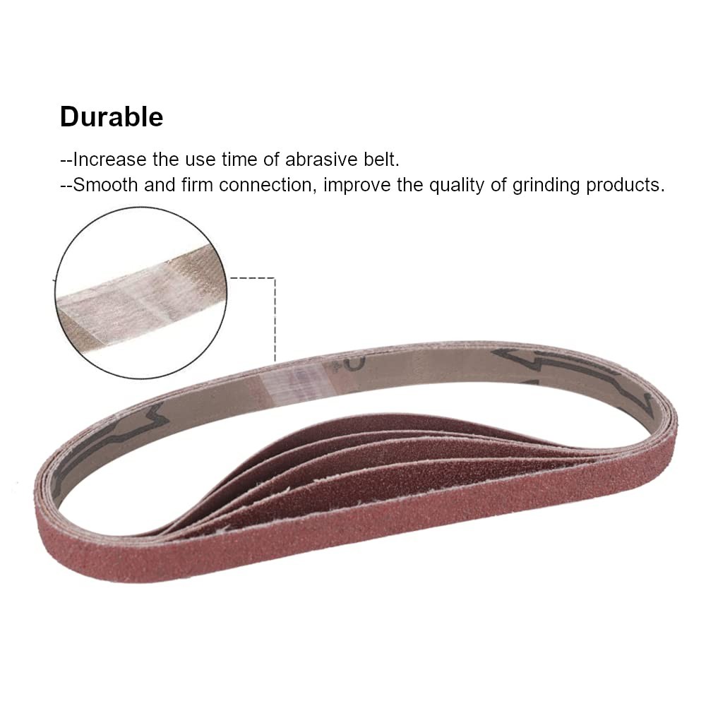 High-Quality 20 Count Sanding Belts – 60 to 240 Grits for DIY & Professional Use