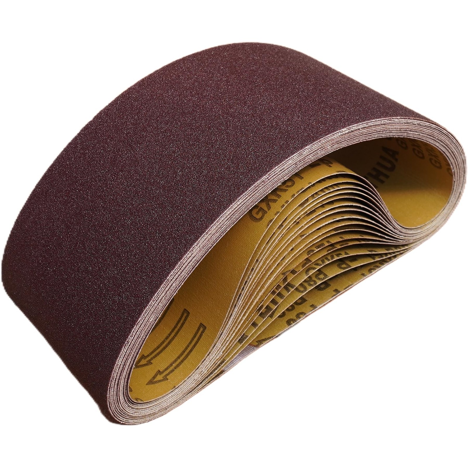 4×24 Inch Sanding Belts: 15 Pack 80–400 Grit — Heavy-Duty Anti-Clog
